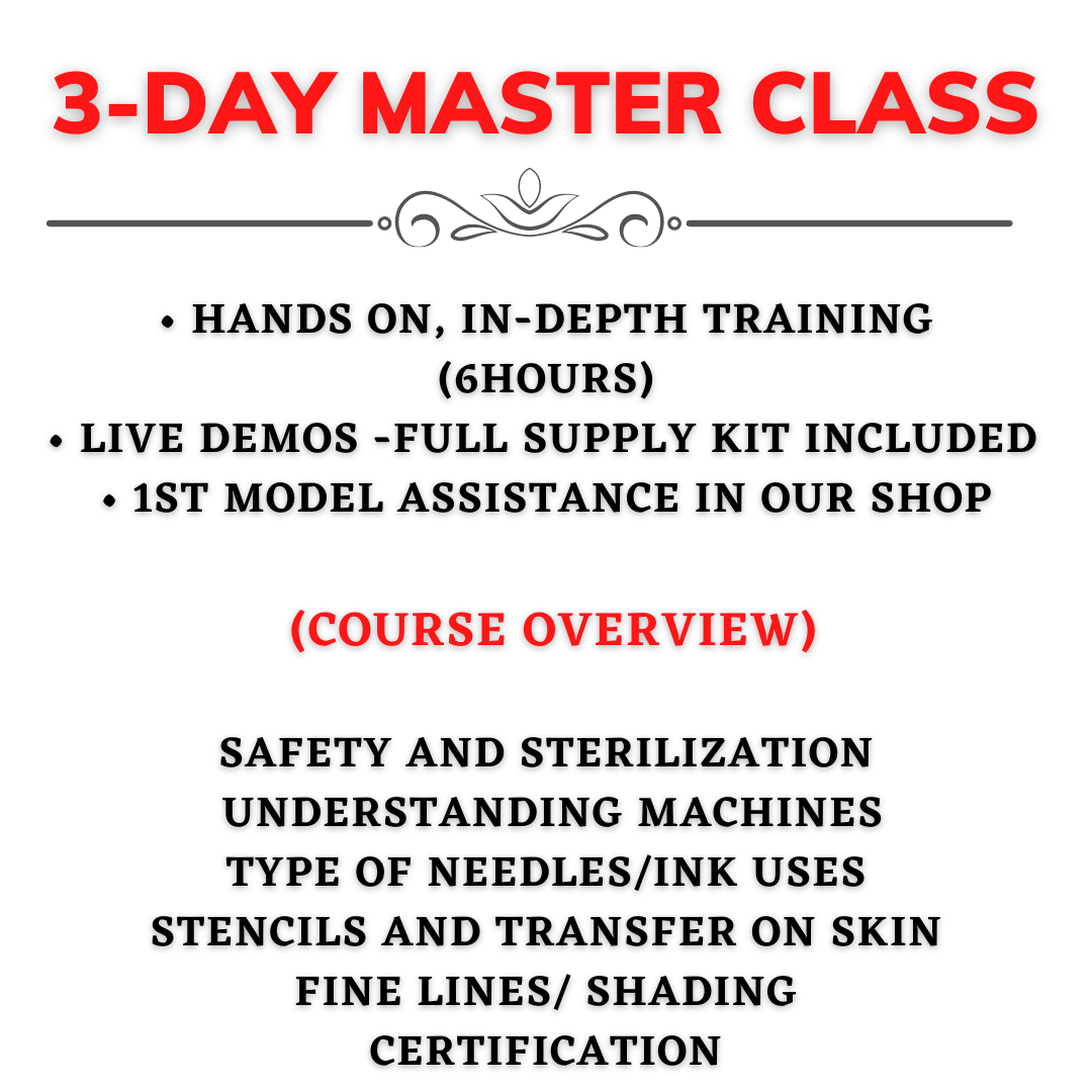 BASIC TATTOO MASTER CLASS